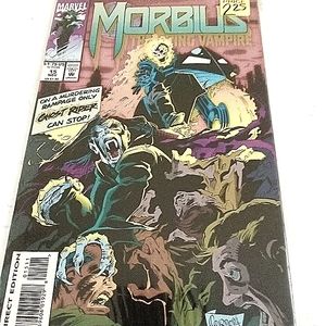 Moribus the living vampire comicbook